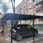 Навес из Профнастила