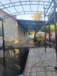 Навес Односкатный из Поликарбоната 2