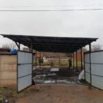 Навес из Профнастила